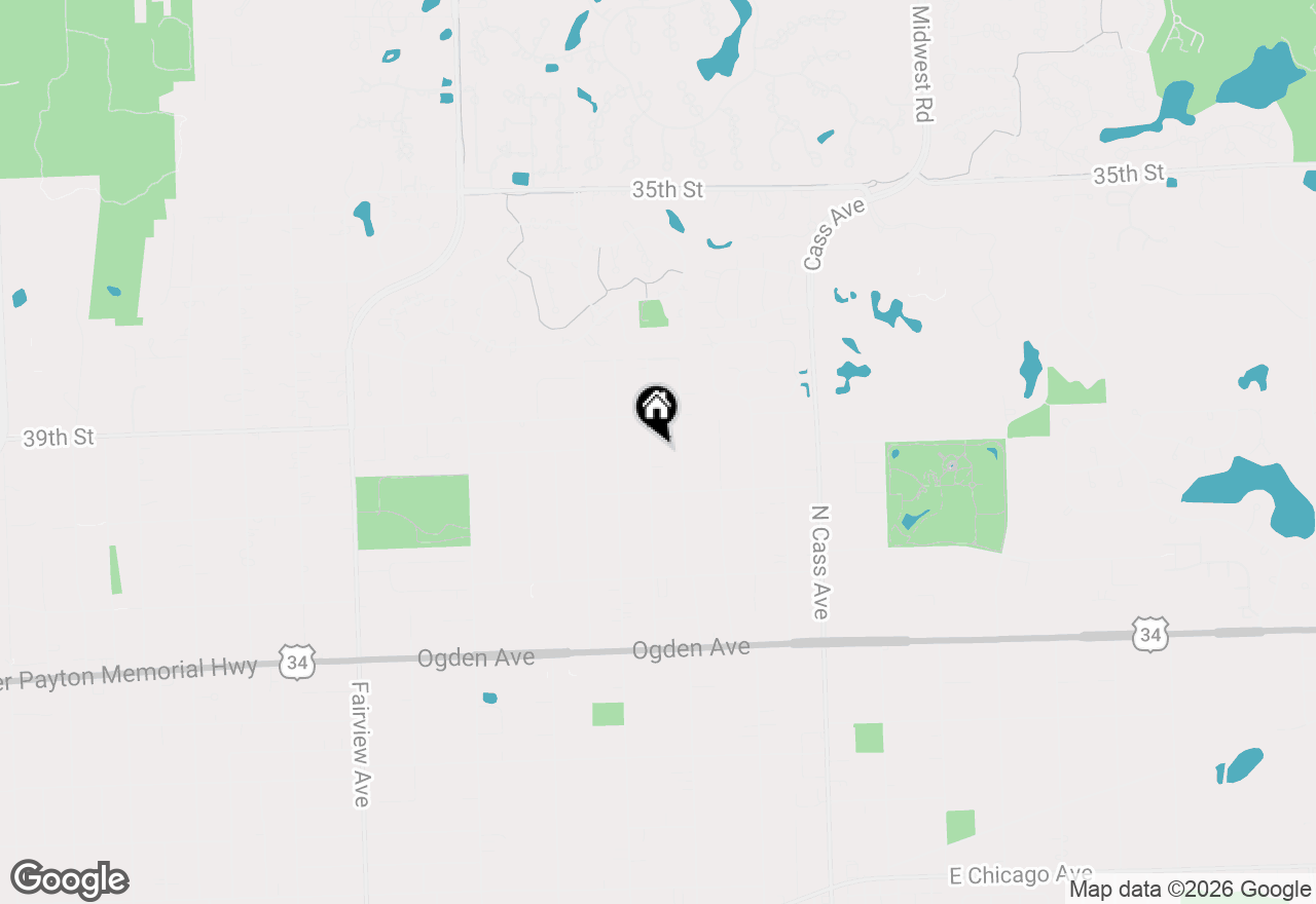 Map of 3915 Liberty Boulevard, Westmont, IL 60559