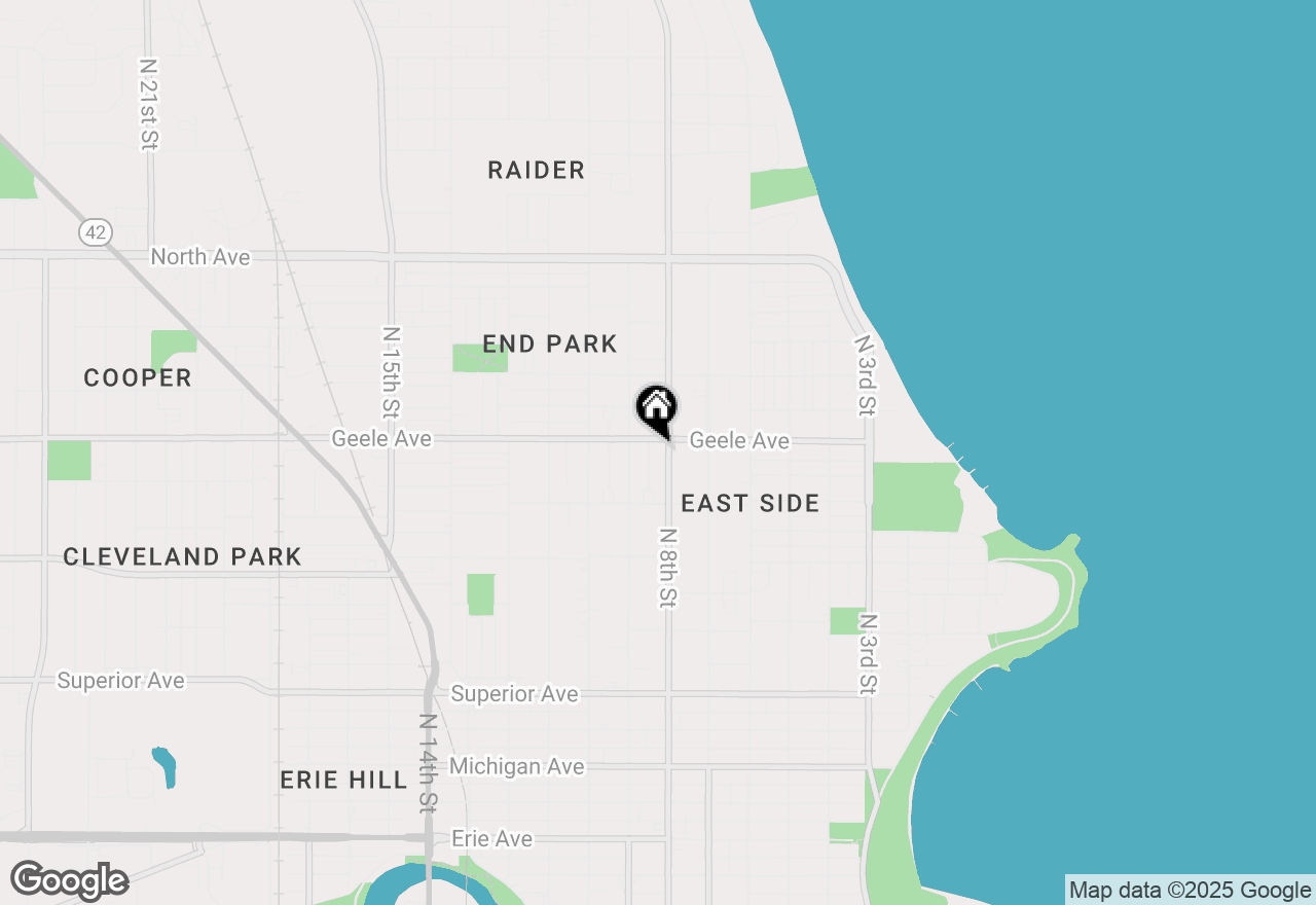 Map of 2122 N 8th St, Sheboygan, WI 53081