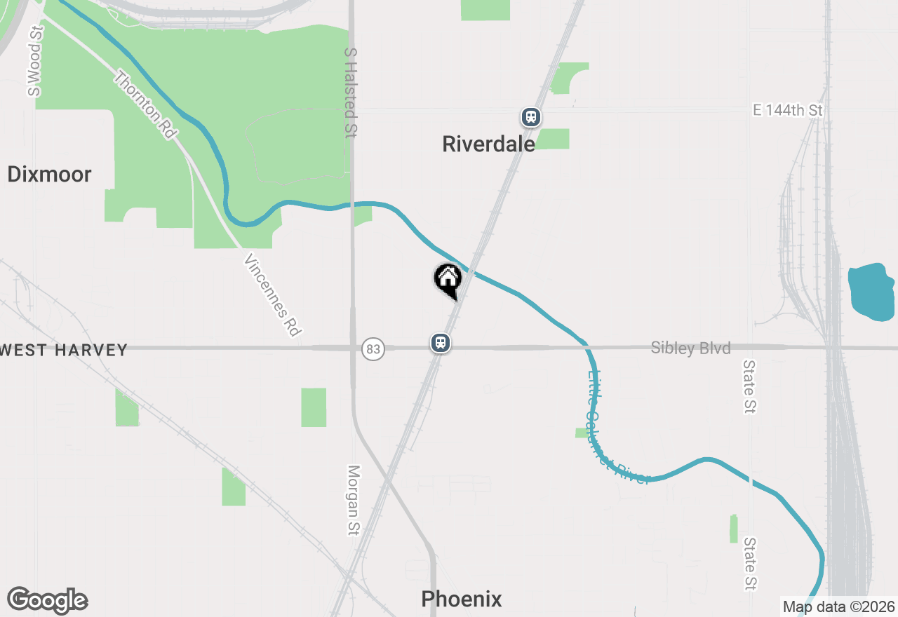 Map of 520 E 146th Street, Dolton, IL 60419