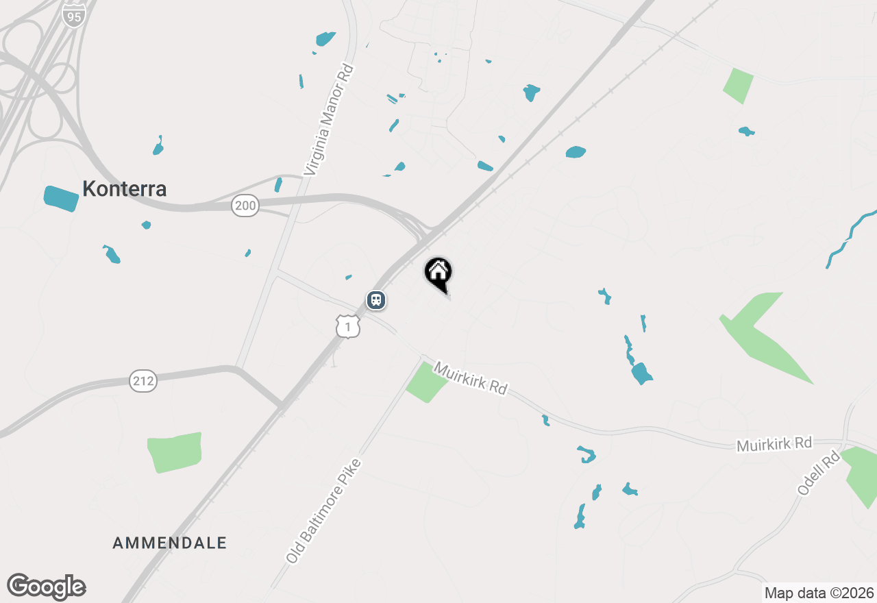 Map of 7209 Silver Thorn Way, Beltsville, MD 20705
