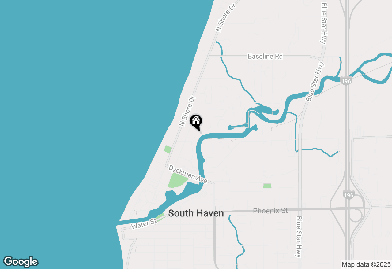 Map of 300 Black River Street #21, South Haven, MI 49090