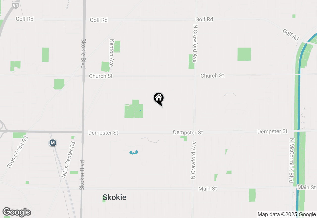 Map of 4234 Suffield Court, Skokie, IL 60076