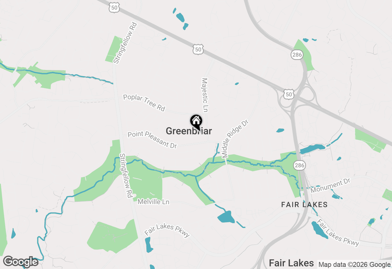 Map of 13102 Parson Lane, Fairfax, VA 22033