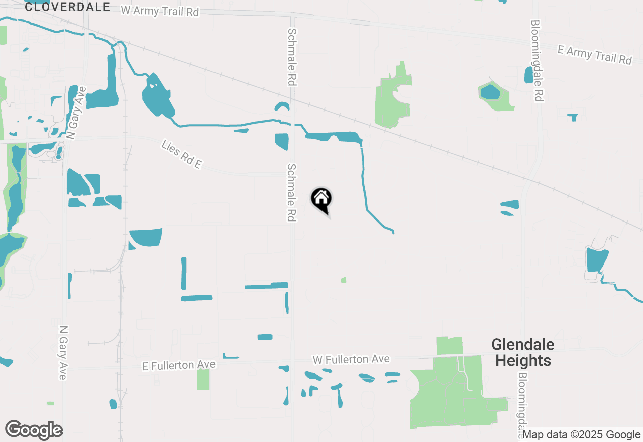 Map of 155 Hesterman Drive, Glendale Heights, IL 60139