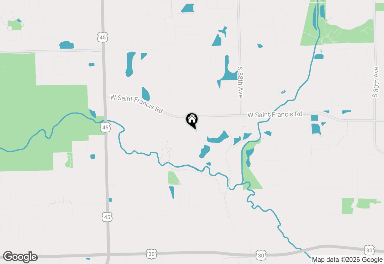 Map of 20389 Grand Traverse Drive, Frankfort, IL 60423