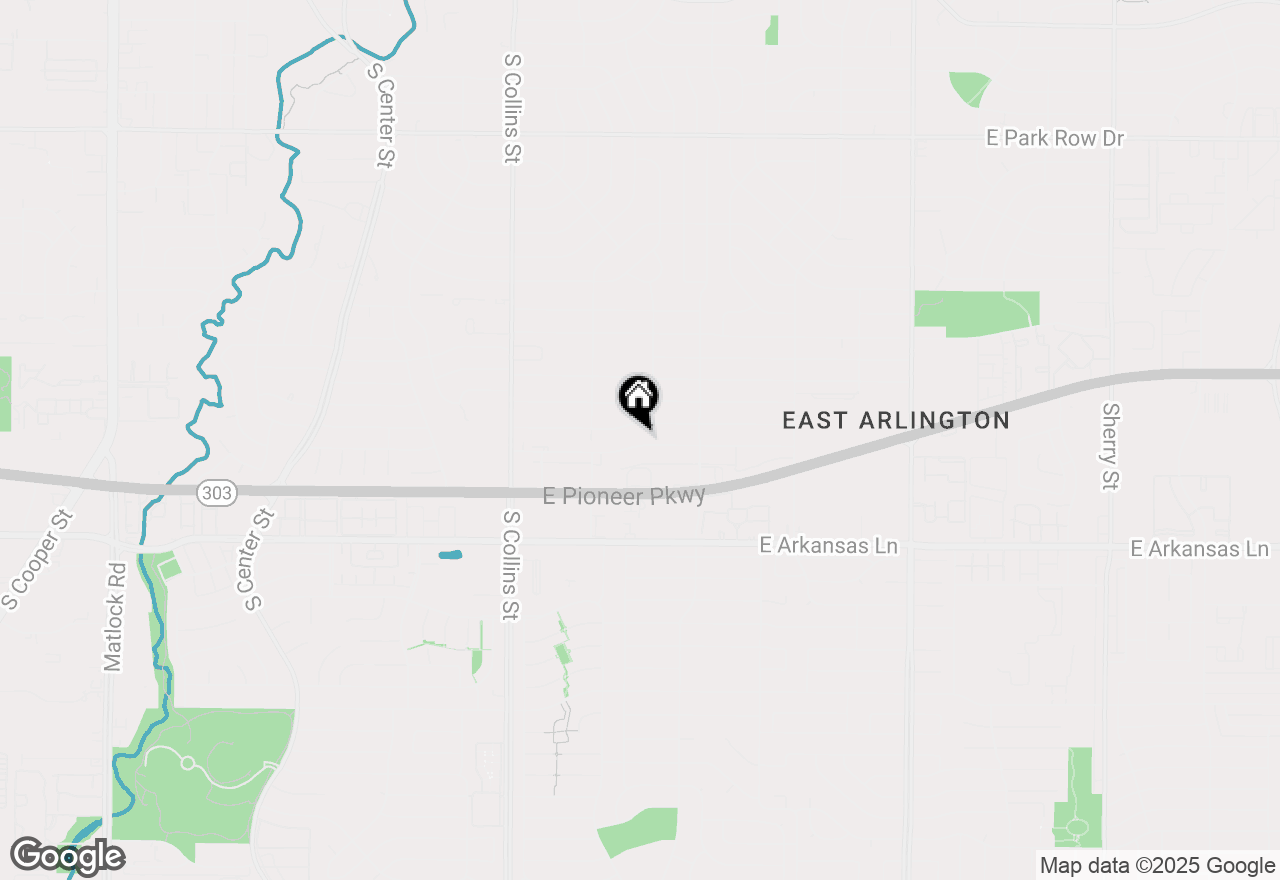 Map of 1203 Southmoor Drive, Arlington, TX 76010