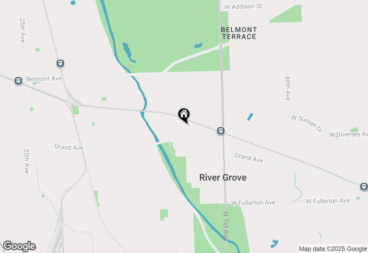 Map of 2825 N Indian Boundary Road, River Grove, IL 60171