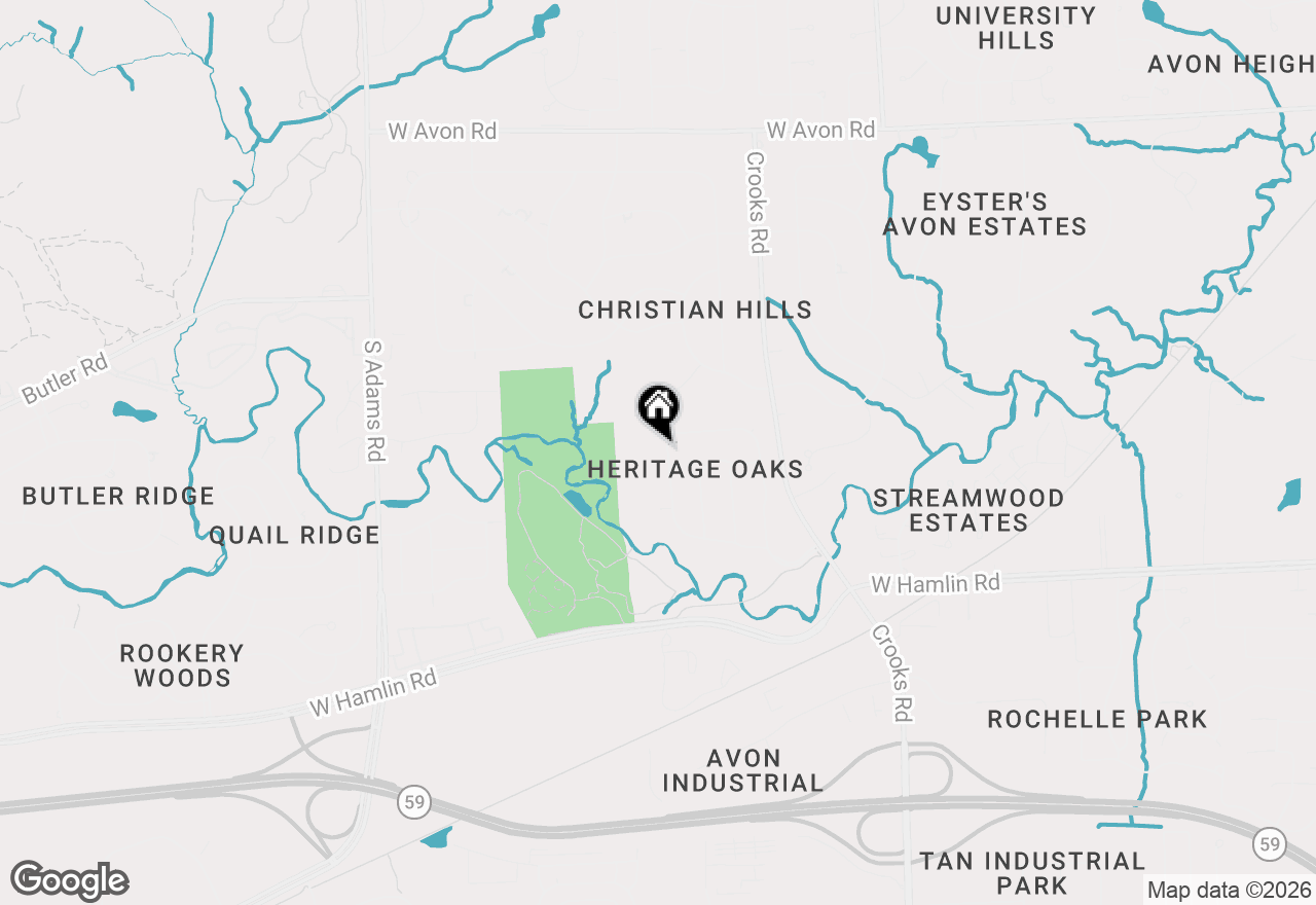 Map of 2189 Clinton View Circle, Rochester Hills, MI 48309