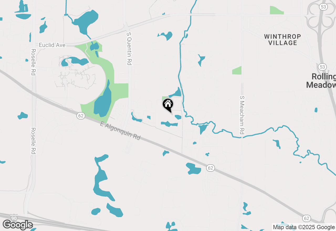 Map of 2640 Pirates Cove #6, Schaumburg, IL 60173