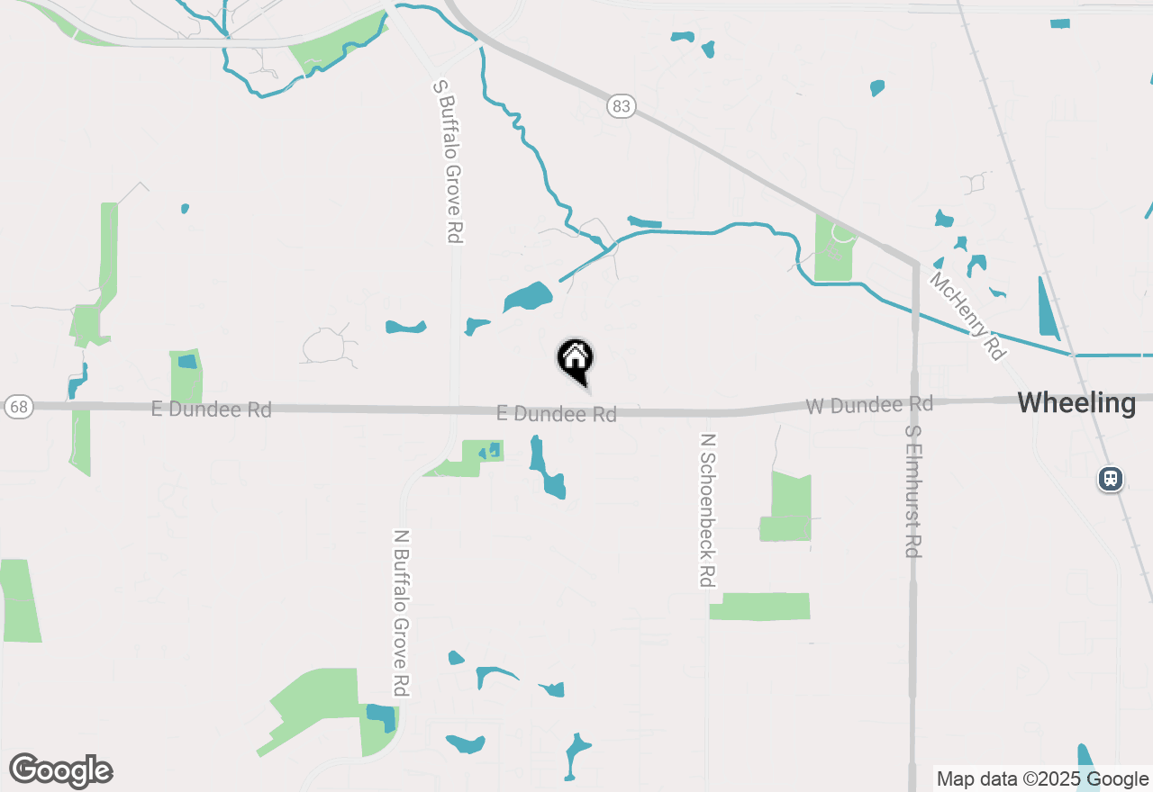 Map of 300 E Dundee Road #202, Buffalo Grove, IL 60089
