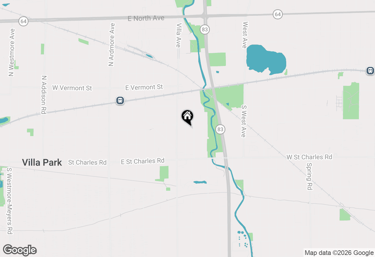 Map of 209 S Pick Avenue, Elmhurst, IL 60126