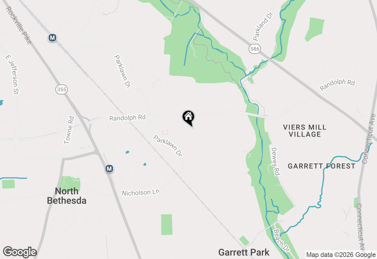 Map of 5111 Macon Road, Rockville, MD 20852