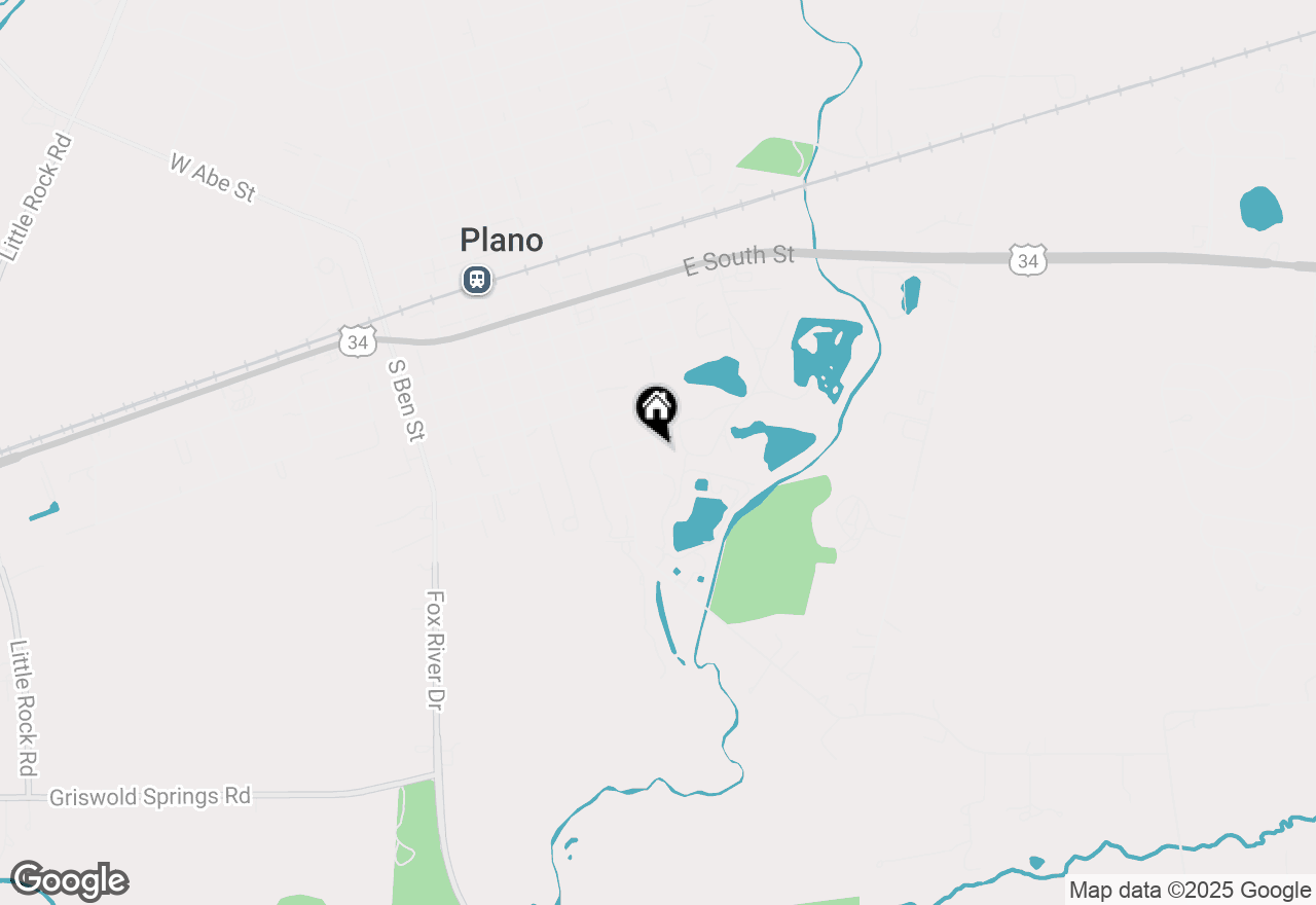 Map of 706 Esta Drive, Plano, IL 60545