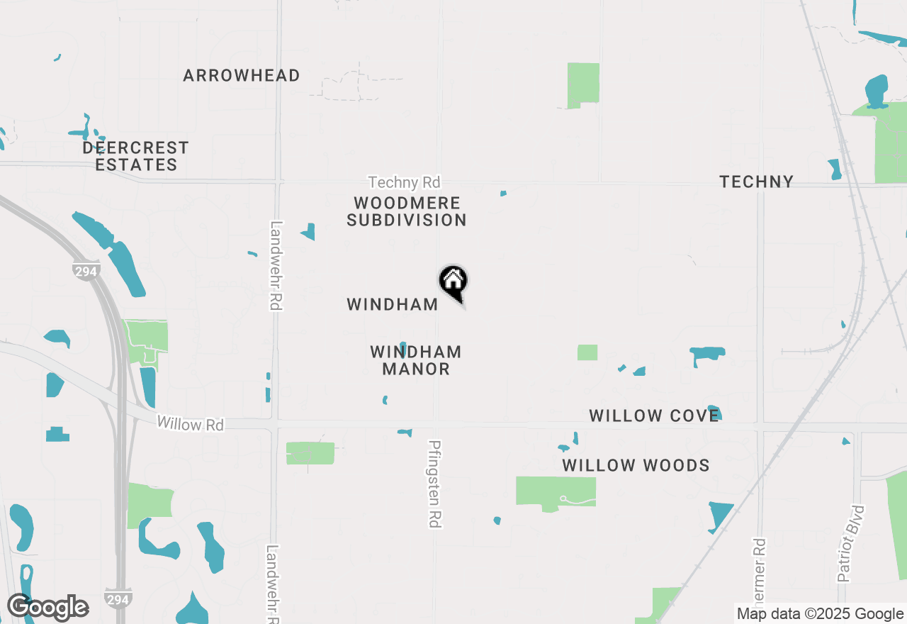 Map of 2764 Woodland Drive, Northbrook, IL 60062