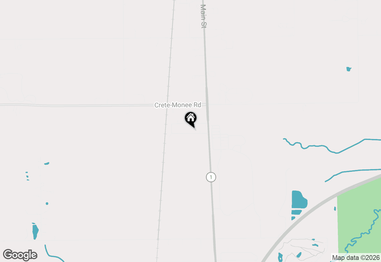 Map of 804 W Kent Avenue, Crete, IL 60417