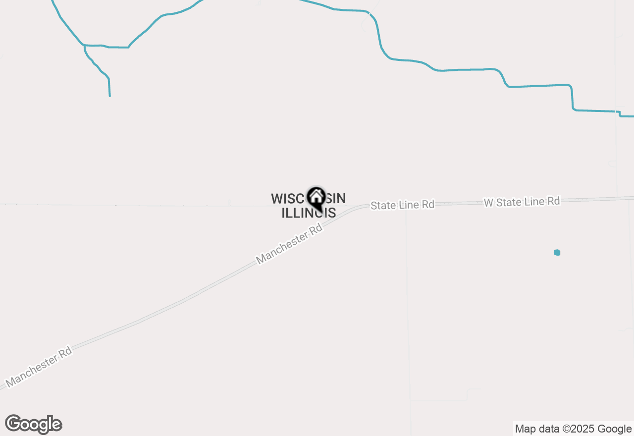 Map of 8540 Manchester Road, Capron, IL 61012