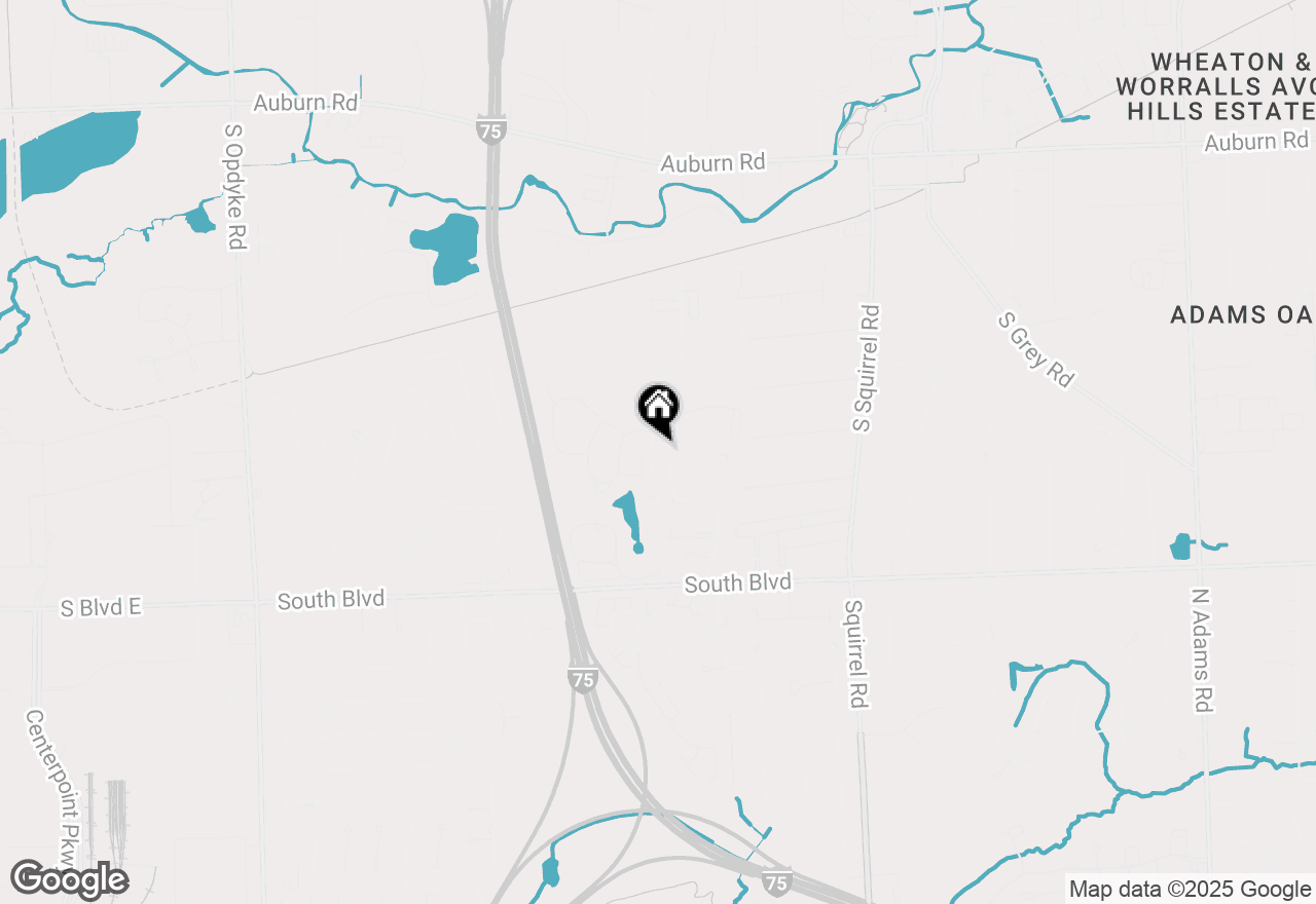 Map of 723 Huntclub Boulevard, Auburn Hills, MI 48326