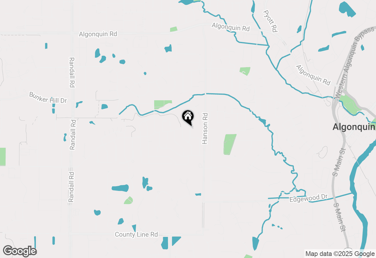 Map of 700 Fairfield Lane, Algonquin, IL 60102