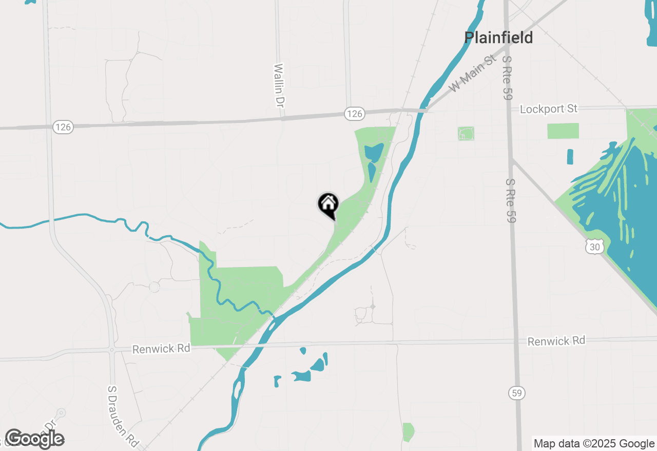 Map of 24620 Kingston Street, Plainfield, IL 60544