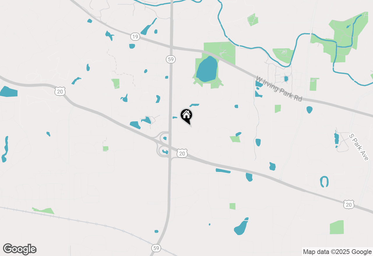 Map of 613 White Oak Lane, Bartlett, IL 60103