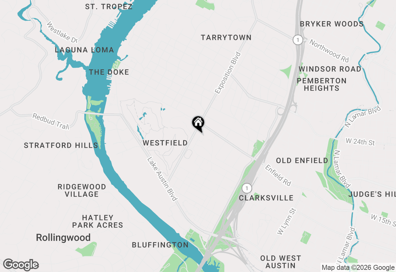 Map of 1314 Norwalk Ln #B, Austin, TX 78703