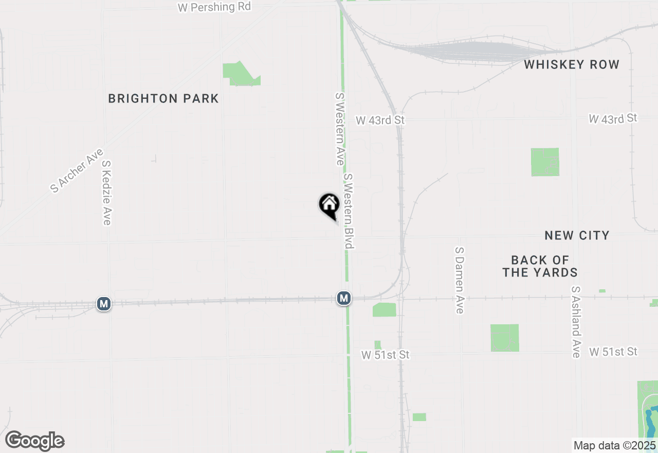 Map of 2425 W 46th Place, Chicago, IL 60632