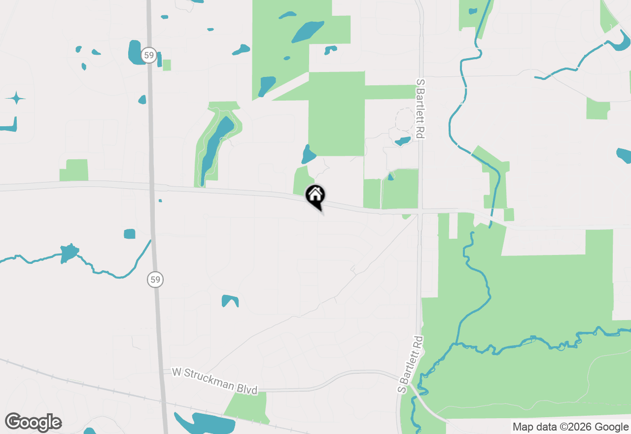 Map of 740 Bryn Mawr Avenue, Bartlett, IL 60103
