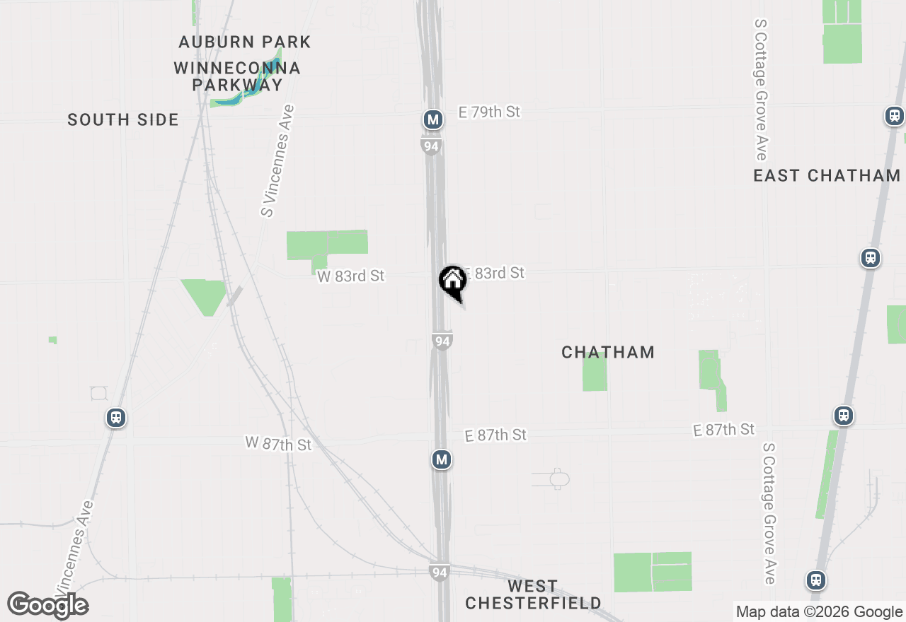 Map of 8359 S State Street, Chicago, IL 60619