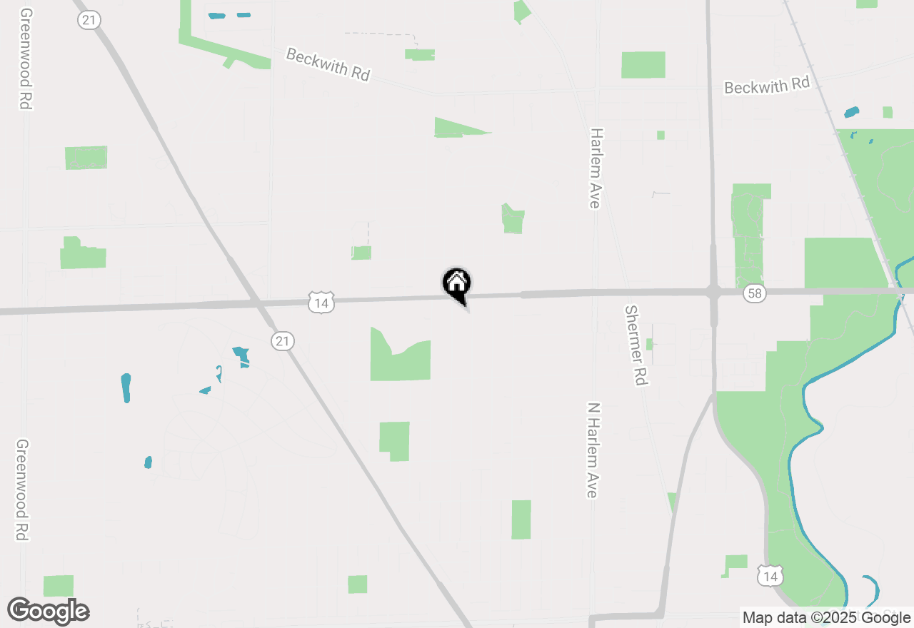 Map of 8739 N Oleander Avenue, Niles, IL 60714