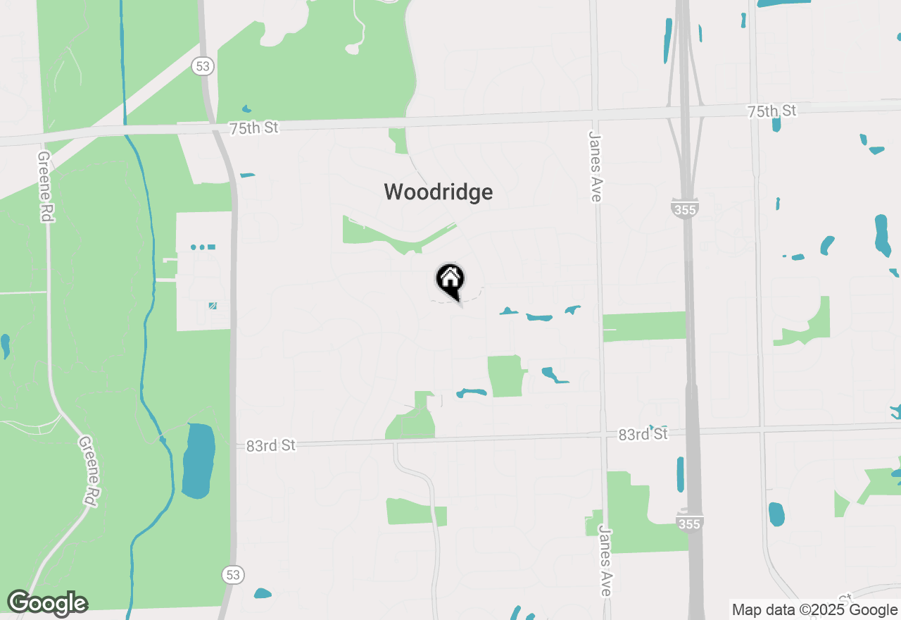 Map of 2732 Davos Avenue, Woodridge, IL 60517
