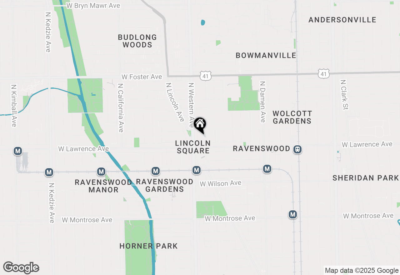 Map of 4832 N Claremont Avenue, Chicago, IL 60625