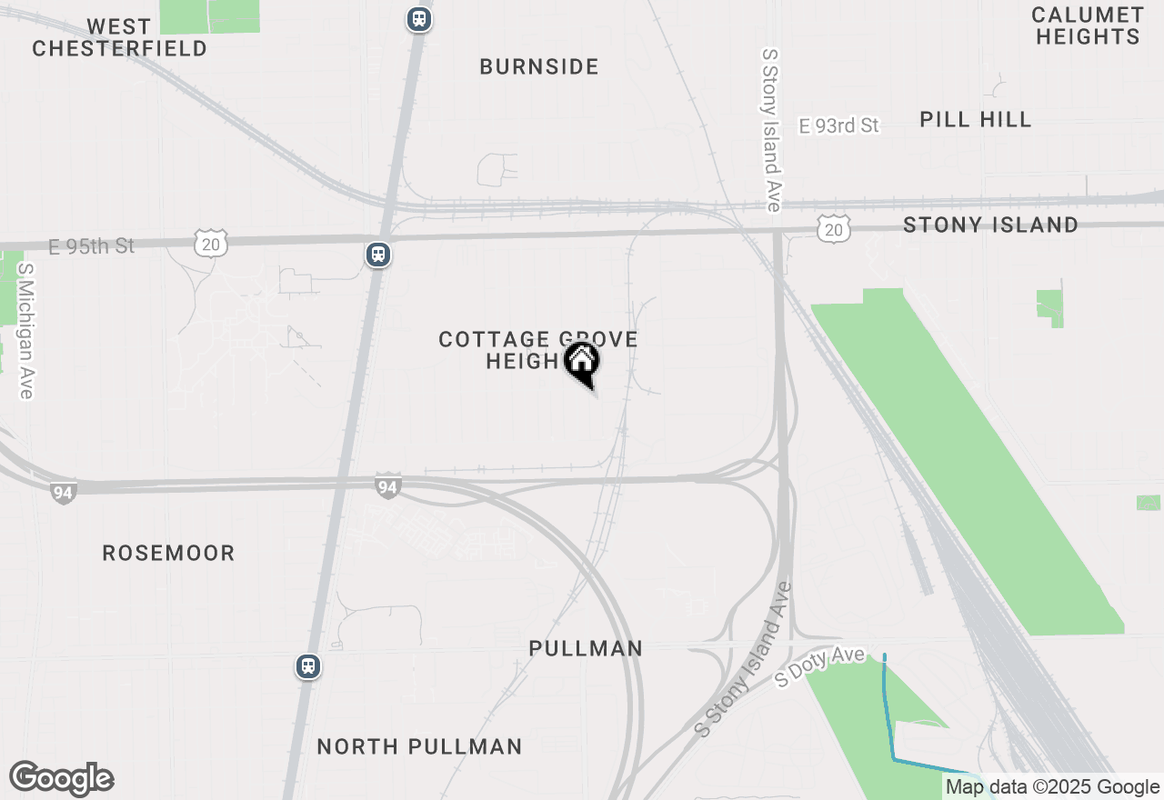 Map of 9811 S Woodlawn Avenue, Chicago, IL 60628