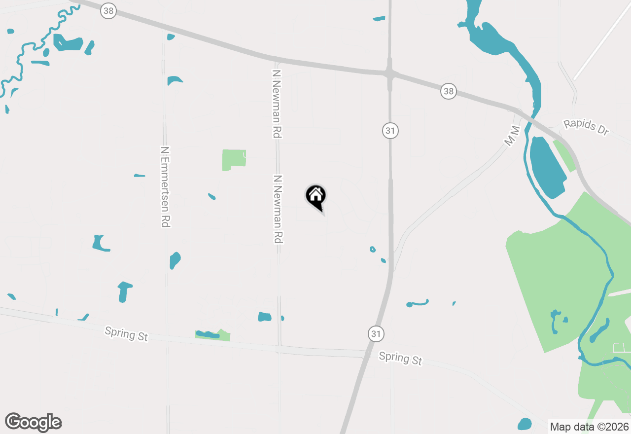 Map of 5224 Percival Ln, Mount Pleasant, WI 53406