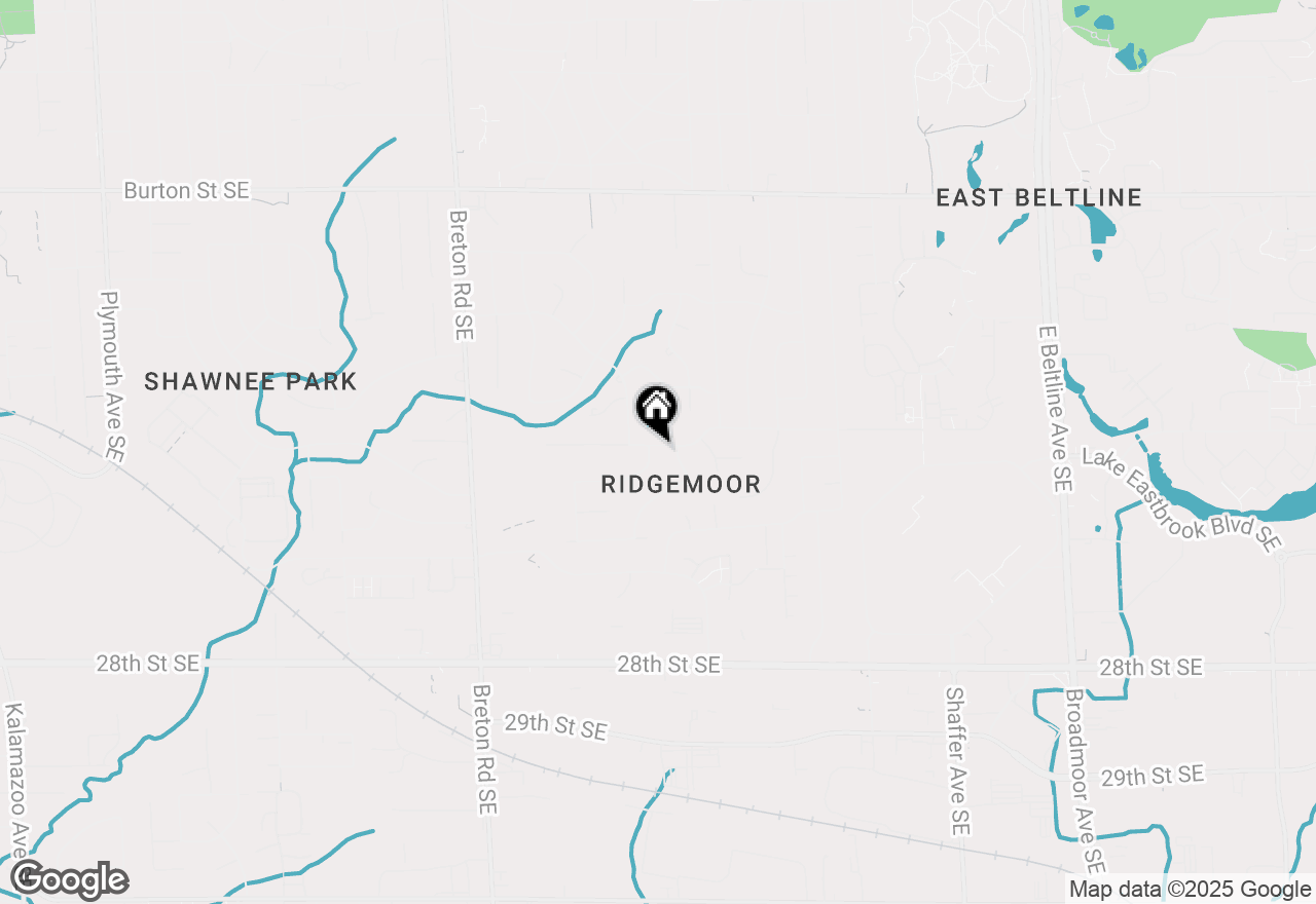Map of 2658 Golfridge Drive Se, Grand Rapids, MI 49546
