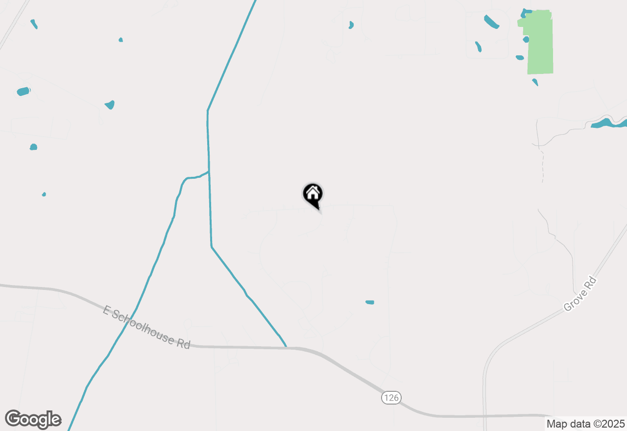 Map of 5976 Whitetail Ridge Drive, Yorkville, IL 60560