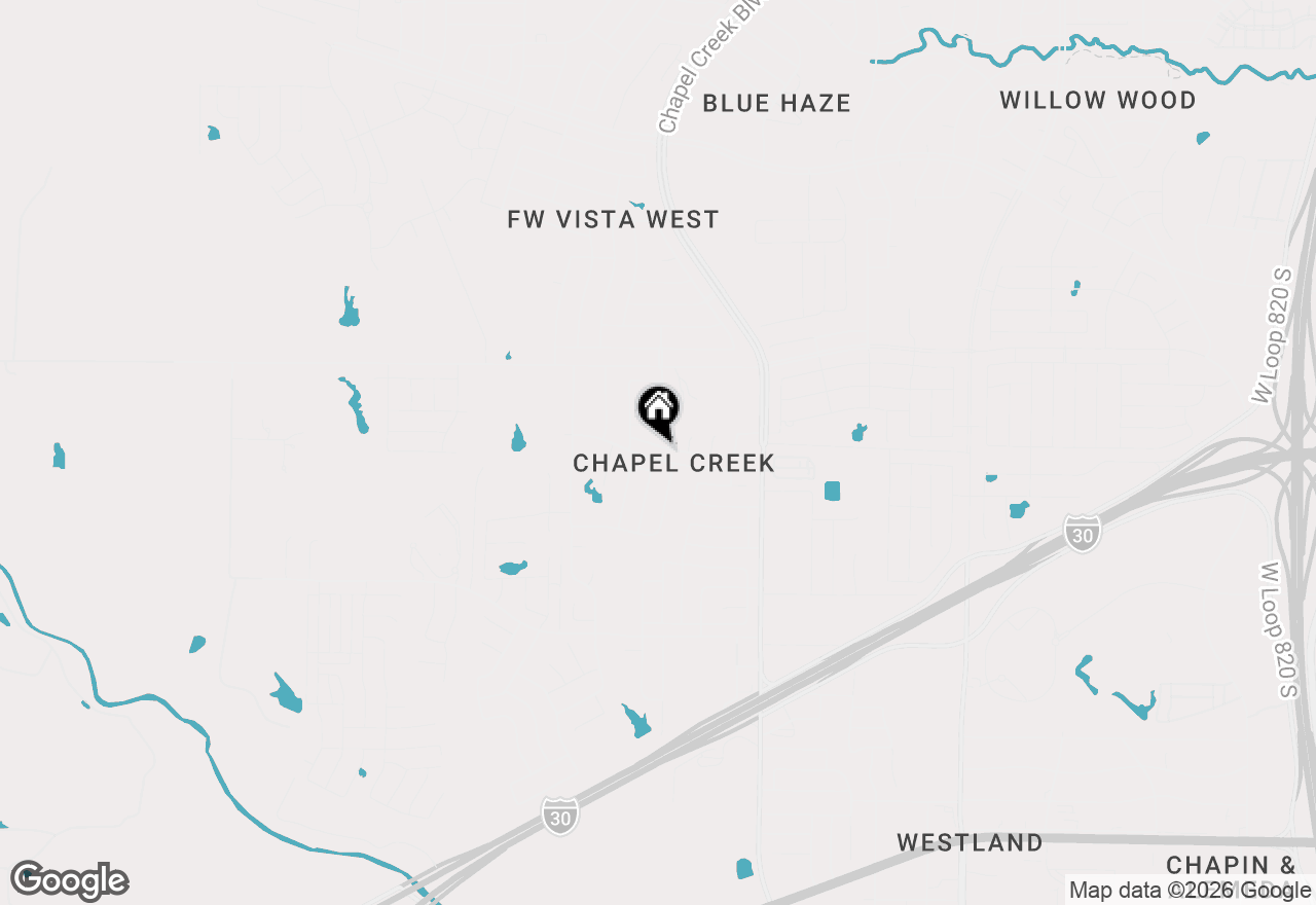 Map of 10409 Pleasant Mound Drive, Fort Worth, TX 76108