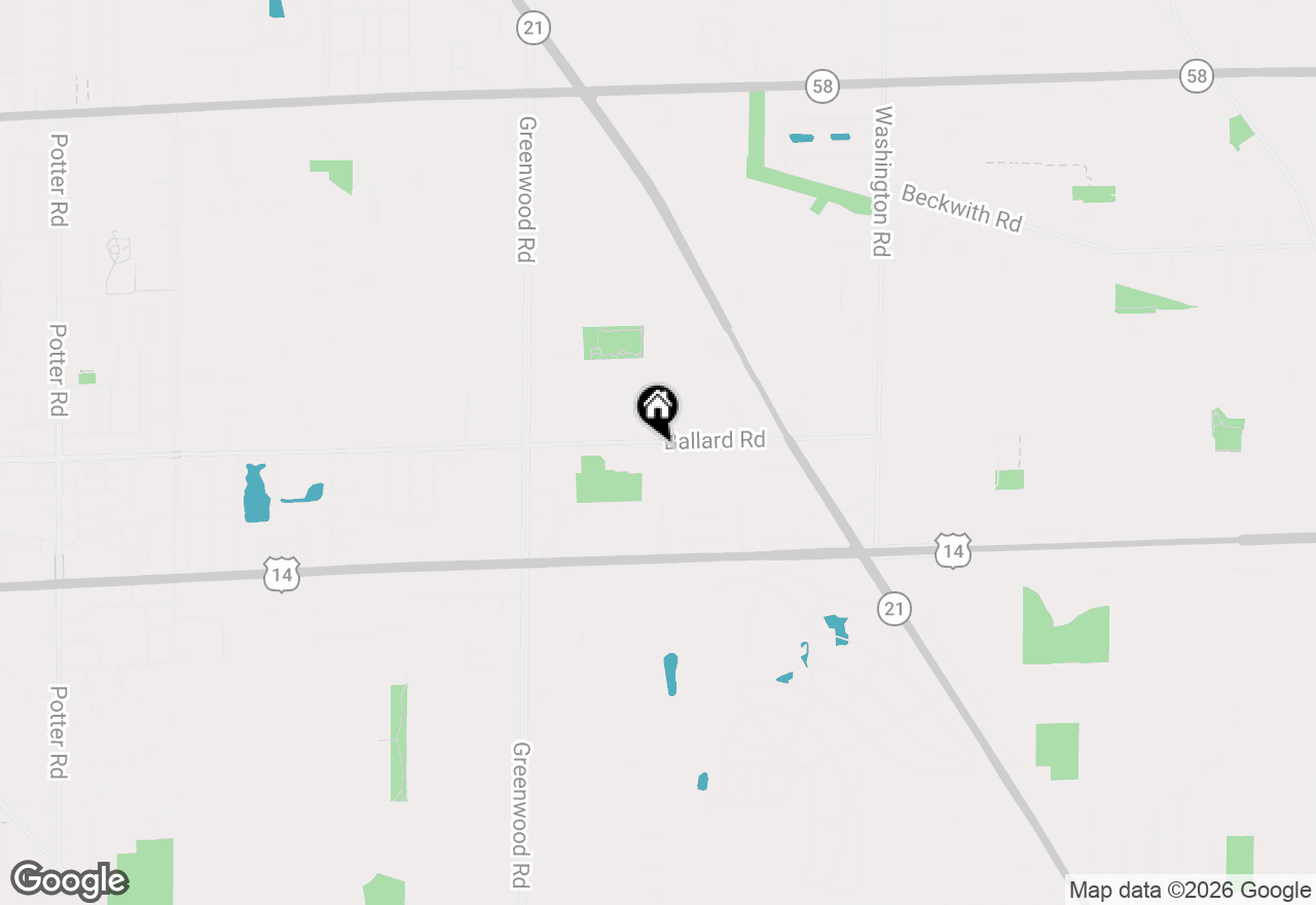 Map of 8317 W Ballard Road, Niles, IL 60714