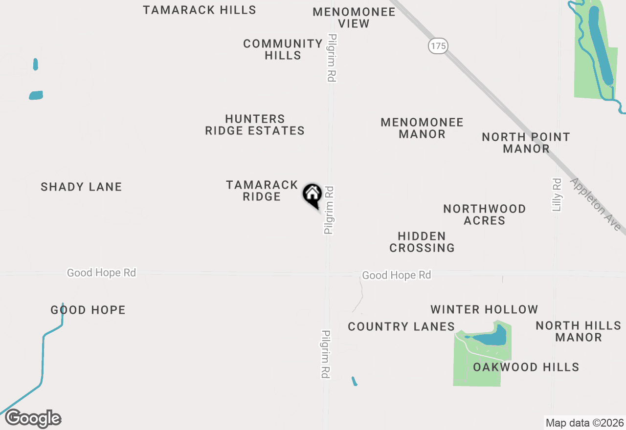 Map of W157N7420 Stonewood Cir, Menomonee Falls, WI 53051
