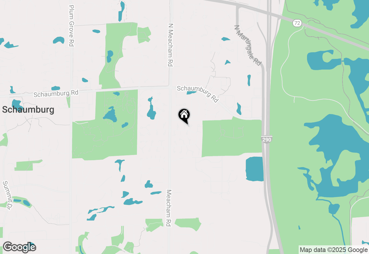 Map of 220 Oak Knoll Court #A2, Schaumburg, IL 60193