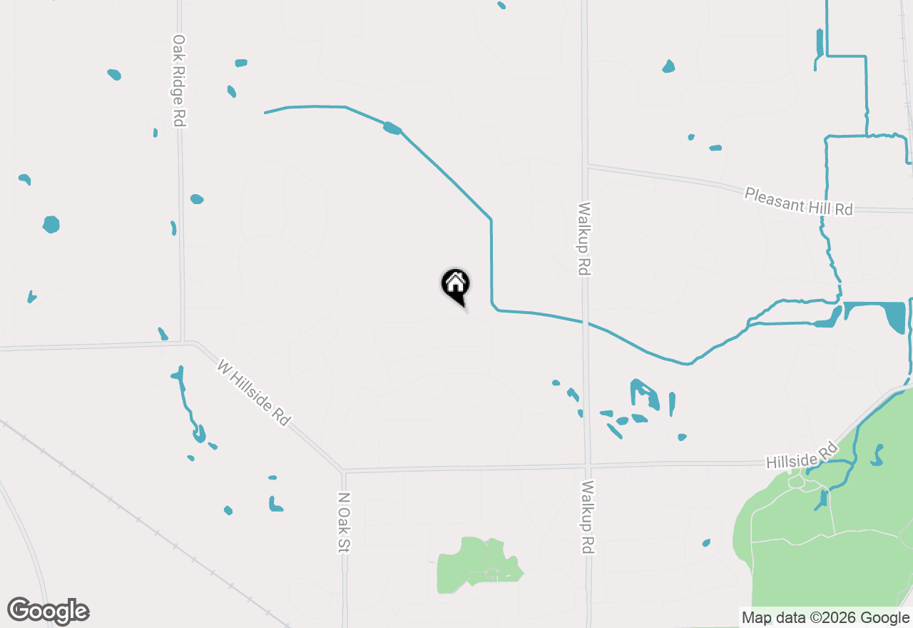 Map of 6710 Connecticut Trail, Crystal Lake, IL 60012