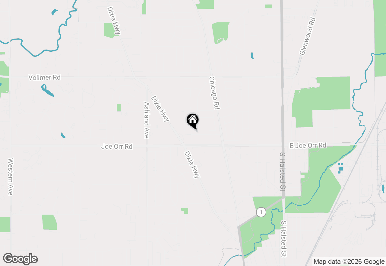 Map of 172 Strieff Avenue, Chicago Heights, IL 60411