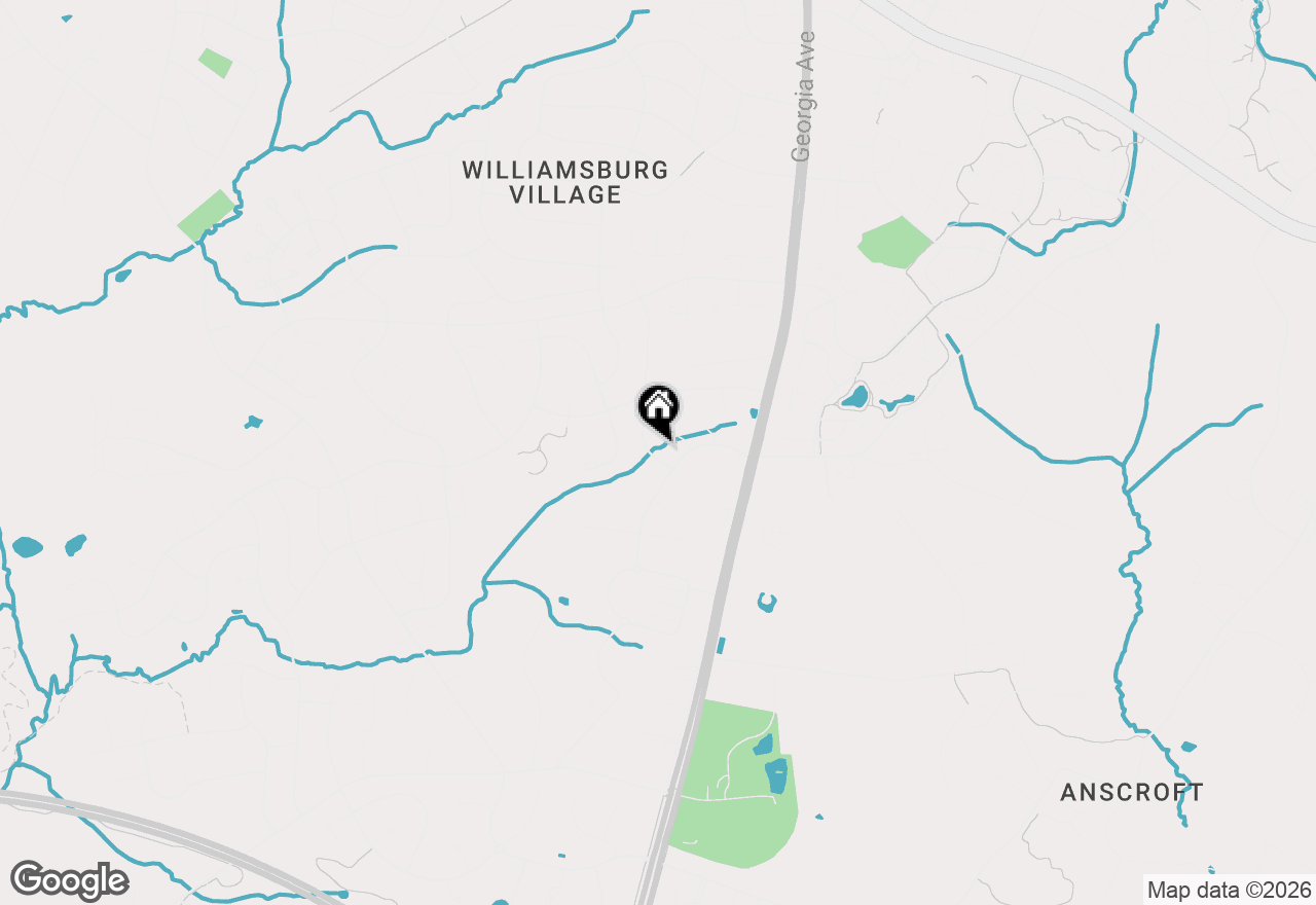 Map of 17205 Blossom View Drive, Olney, MD 20832
