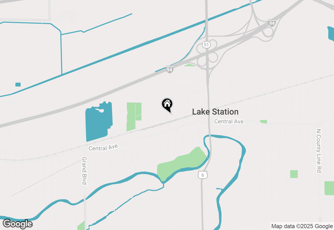 Map of 2328 Parke Street, Lake Station, IN 46405