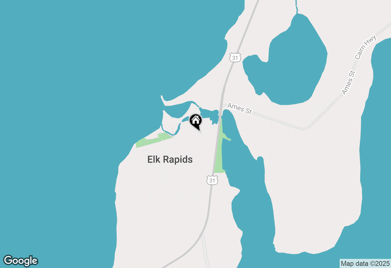 Map of 127 River Street, Elk Rapids, MI 49629