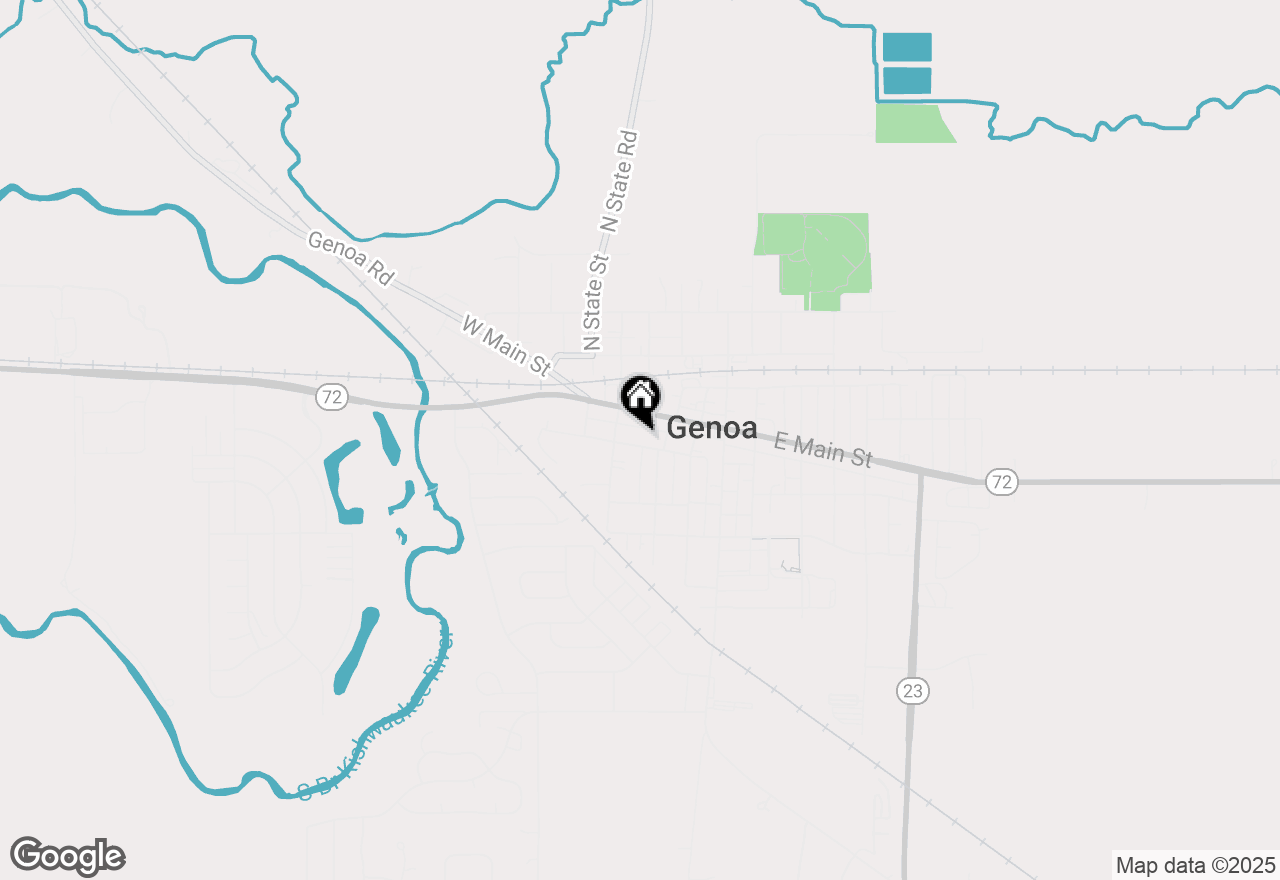 Map of 319 Jackson Street, Genoa, IL 60135