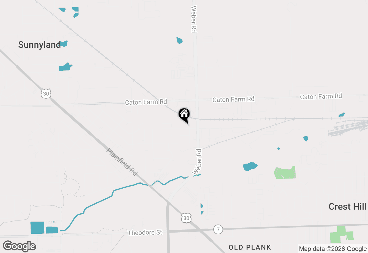 Map of 1708 Root, Crest Hill, IL 60403