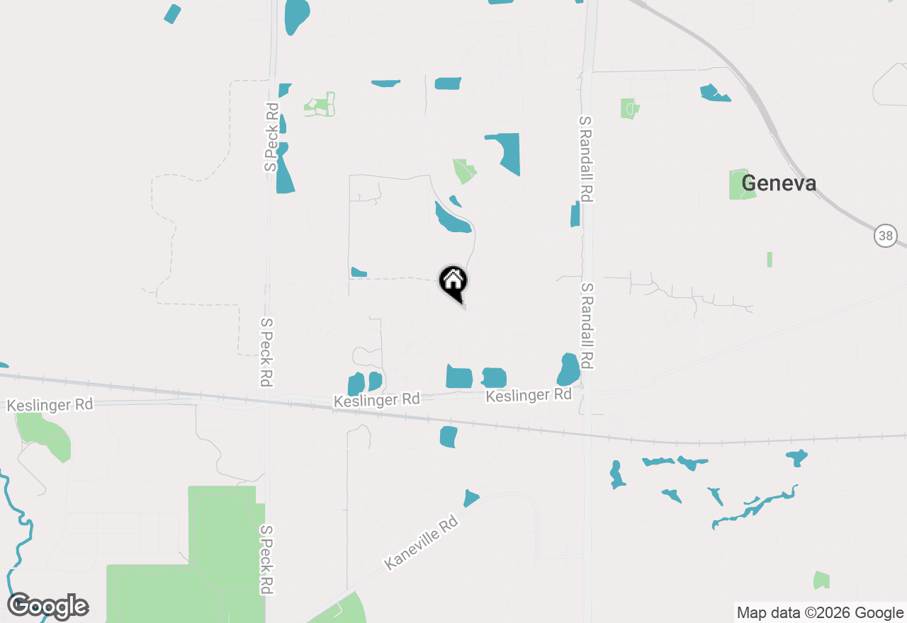Map of 2948 Adamson Drive, Geneva, IL 60134