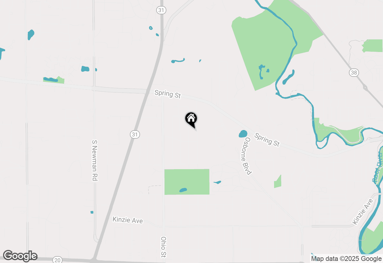 Map of 27 Oregon St, Mount Pleasant, WI 53405