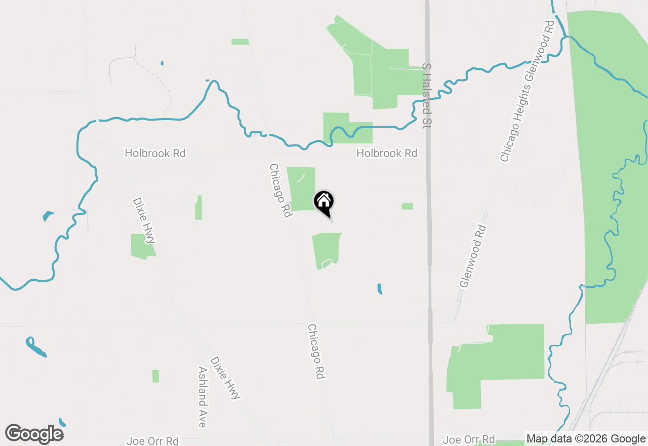 Map of 55 E Craig Drive, Chicago Heights, IL 60411
