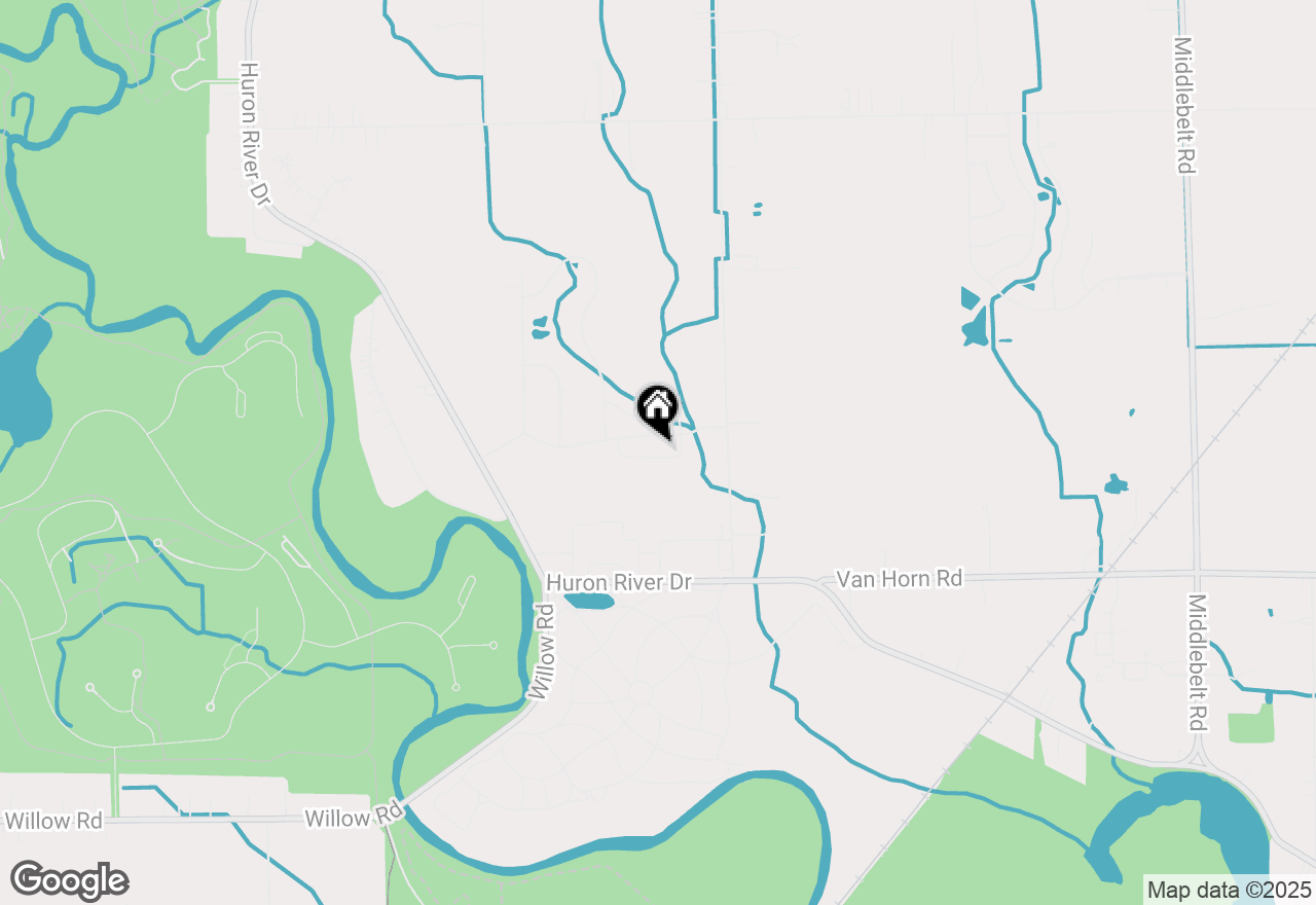 Map of 31612 Beaver Circle, New Boston, MI 48164